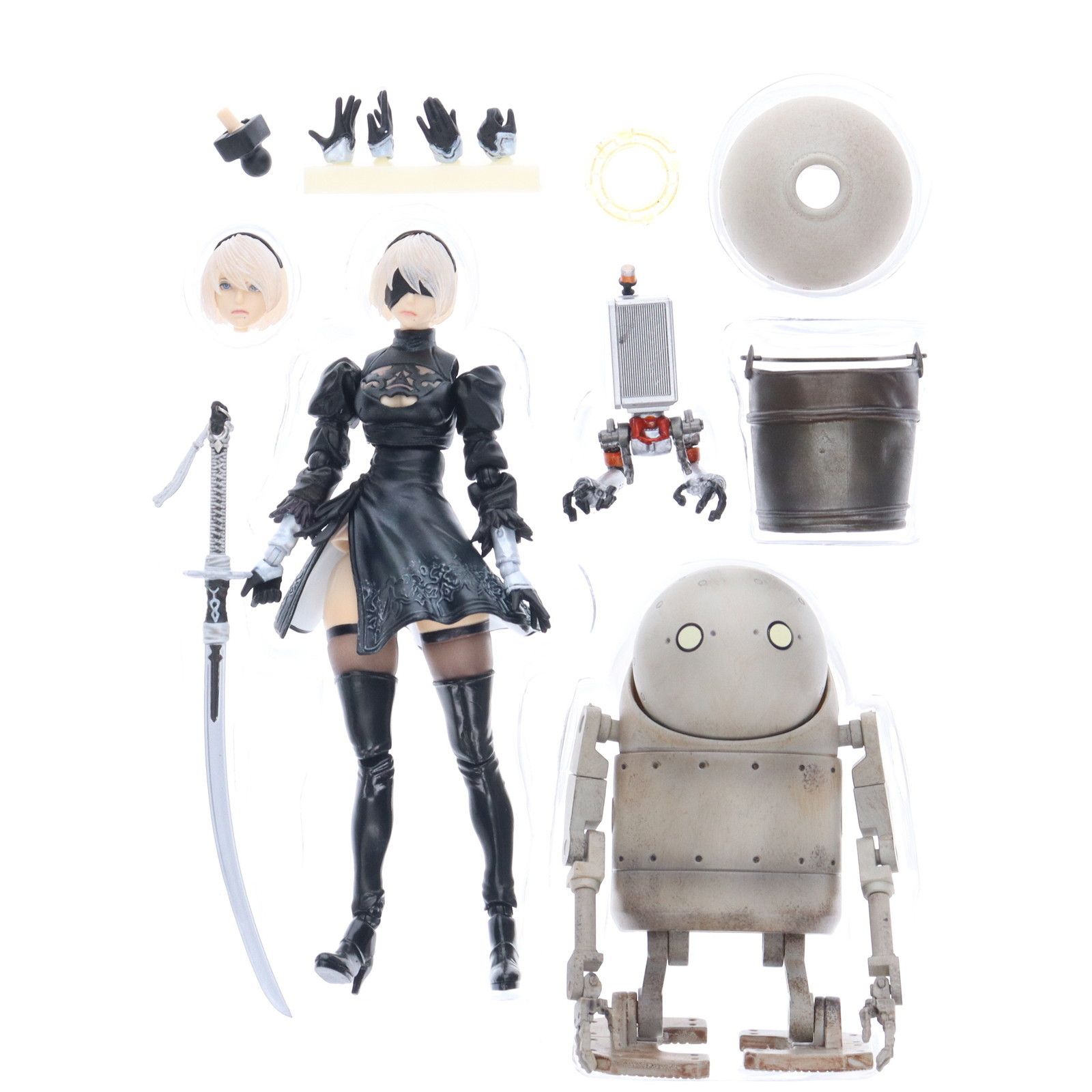 ニーアオートマタ ブリングアーツ 2B&機械生命体 Amazon | ニーアオートマタ ブリングアーツ 2B&機械生命体(2体