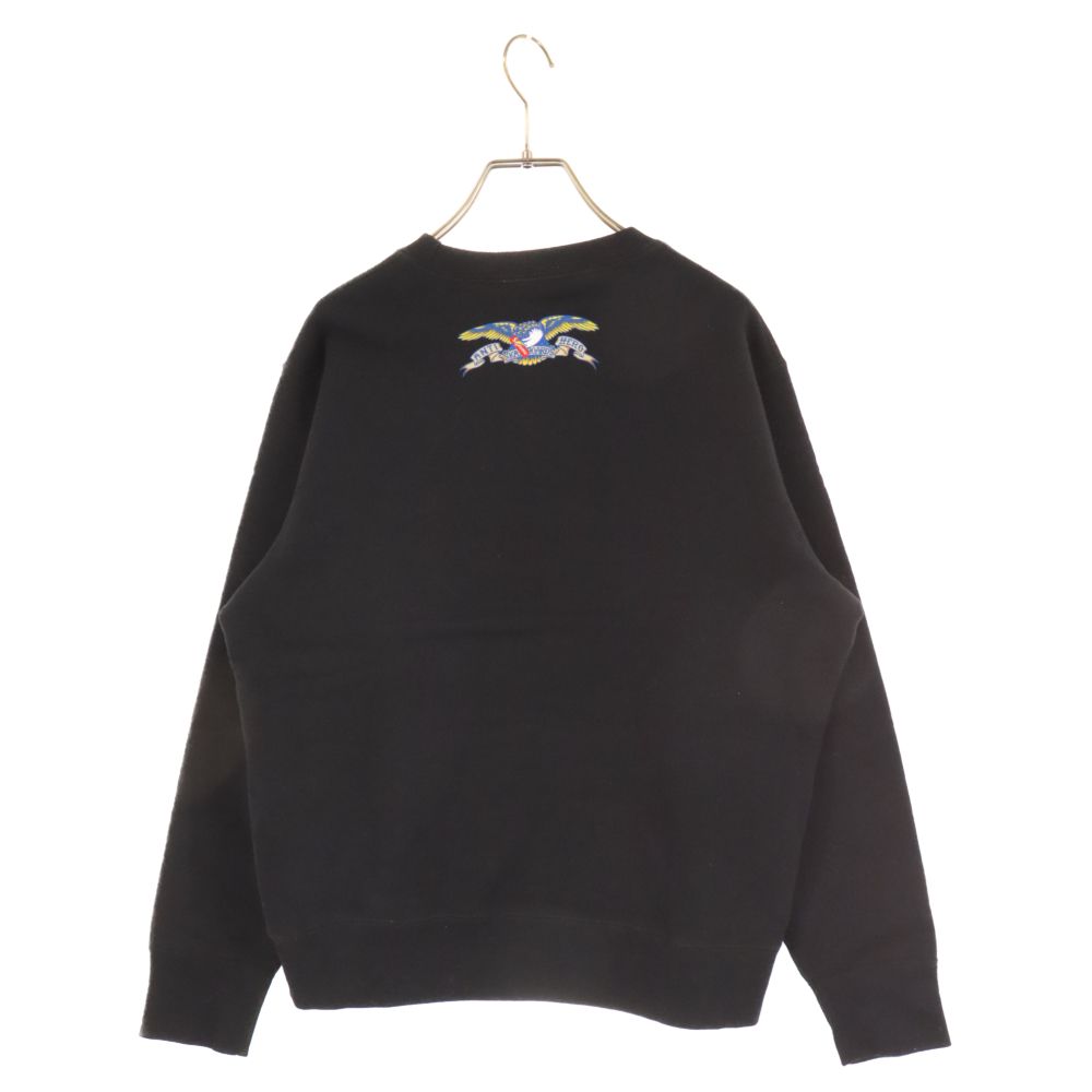 【美品】シュプリーム アンタイヒーロー トレーナー コラボ 美品】シュプリーム × アンタイヒーロー トレーナー 【公式通販】