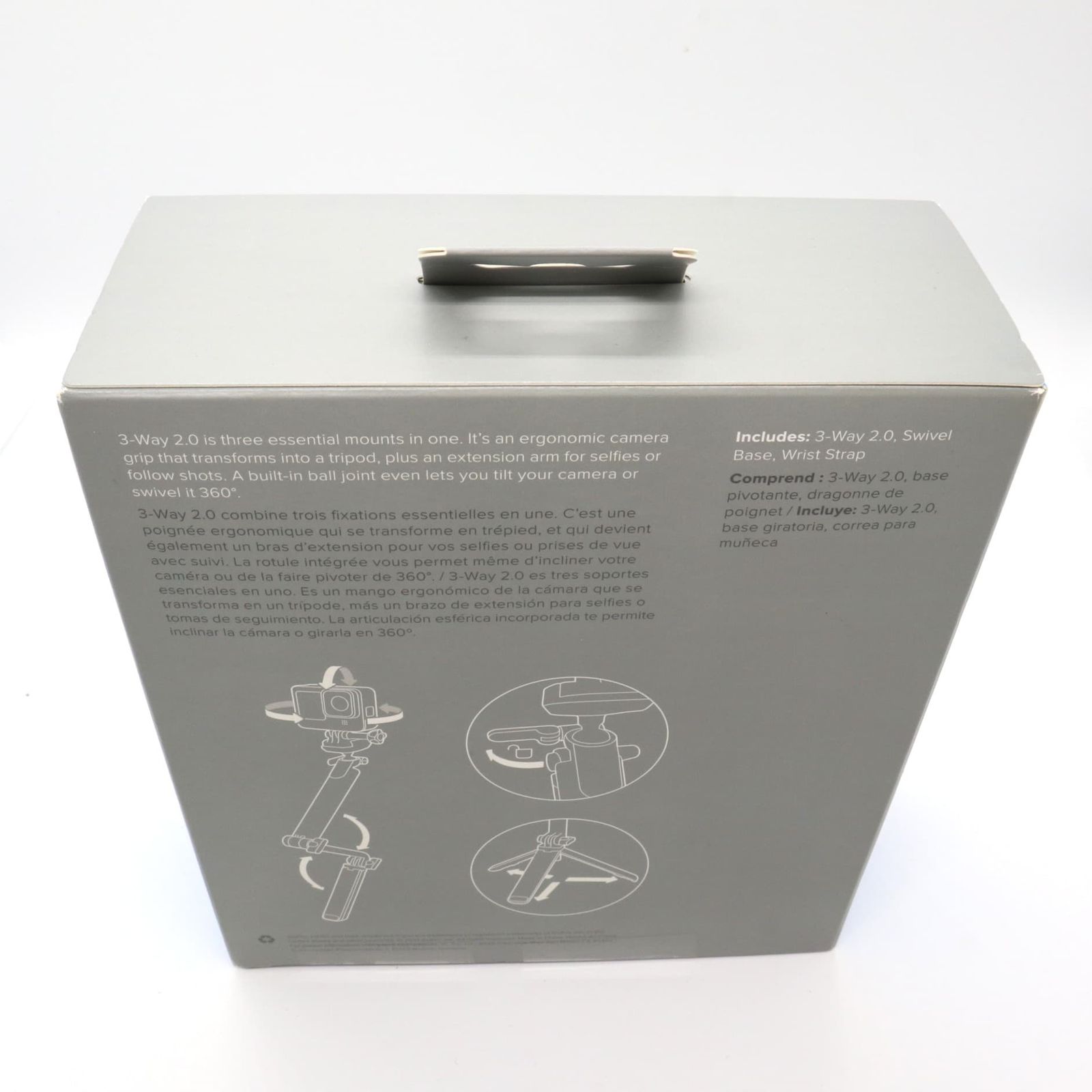 《未使用》 GoPro 3-Way AFAEM-002 ゴープロ グリップ アーム 三脚 k3041-2