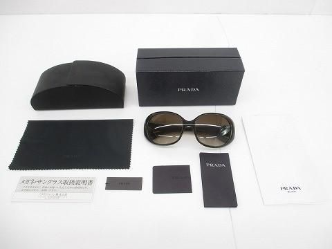 優 プラダ PRADA サングラス SPR26O 2AU-6S1 57□17 グラデーション ブラウン レディース