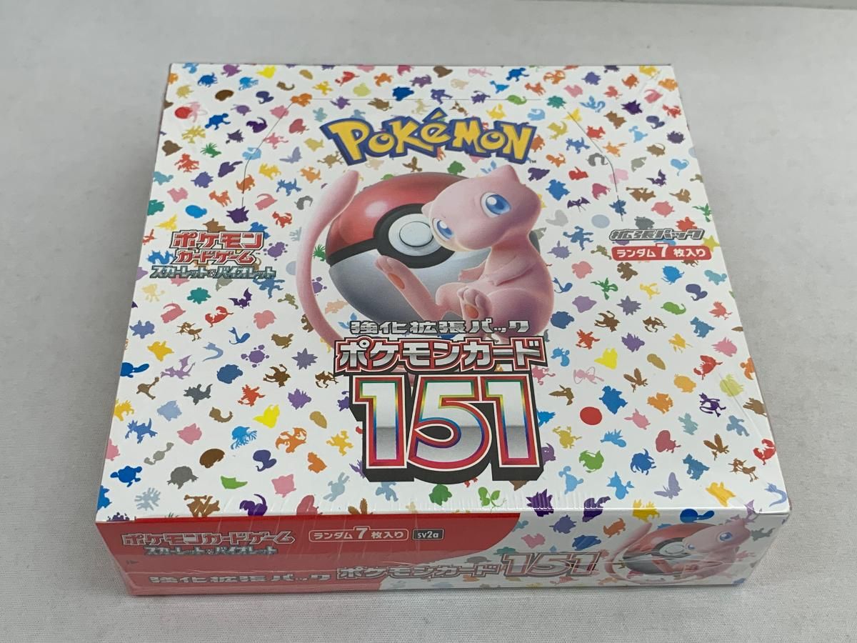 スカーレット-バイオレット 強化拡張パック 151 シュリンク BOX ポケモンカード ポケカ