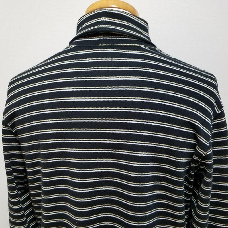超美品　Supreme/シュプリーム ストライプ/ボーダー タートルネック Supreme シュプリーム ゴールド ストライプ ボーダー