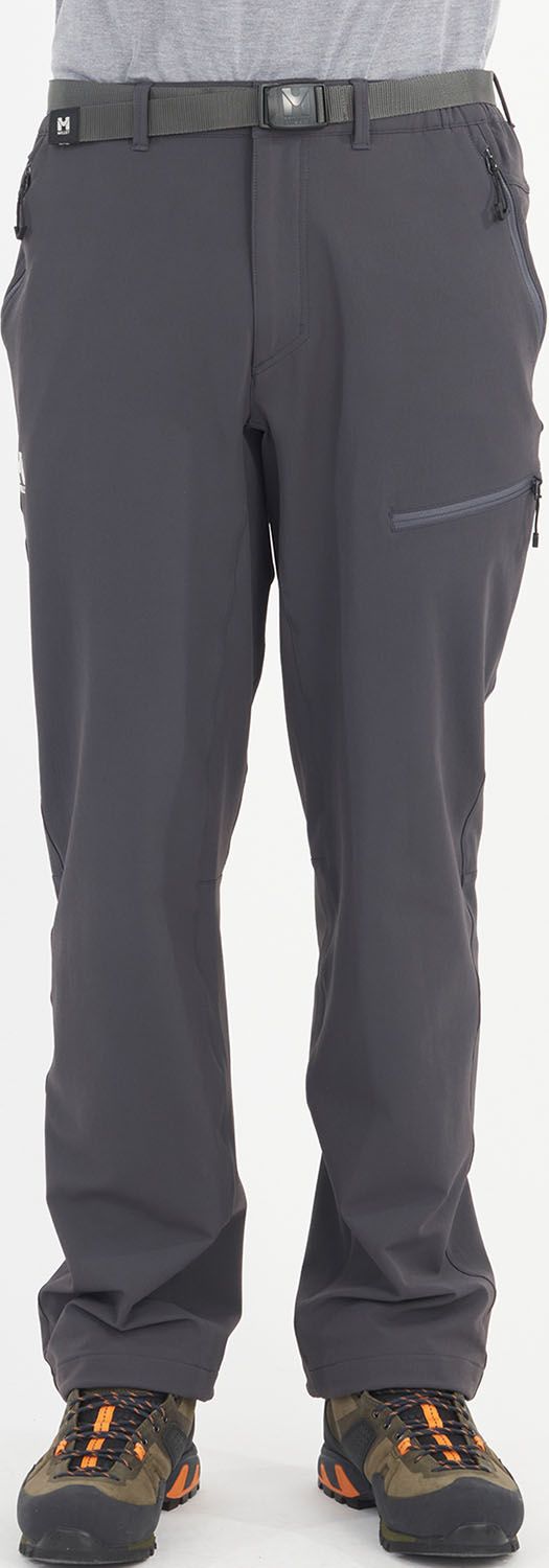 ミレー MILLET アウトドア DURANCE STRETCH PANT M トレッキングパンツ ズボン ハイキング 縦走 耐久性 ストレッチ性 二重織りナイロン生地 立体裁断 ベンチレーション MIV03198 N0247 BLACK-NOIR