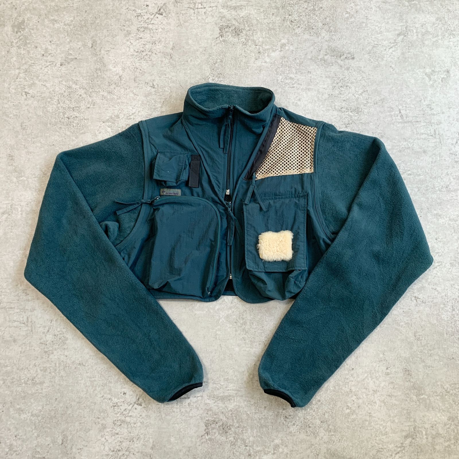 90s Columbia ”PFG” 2way Fishing Fleece Jacket コロンビア ”PFG