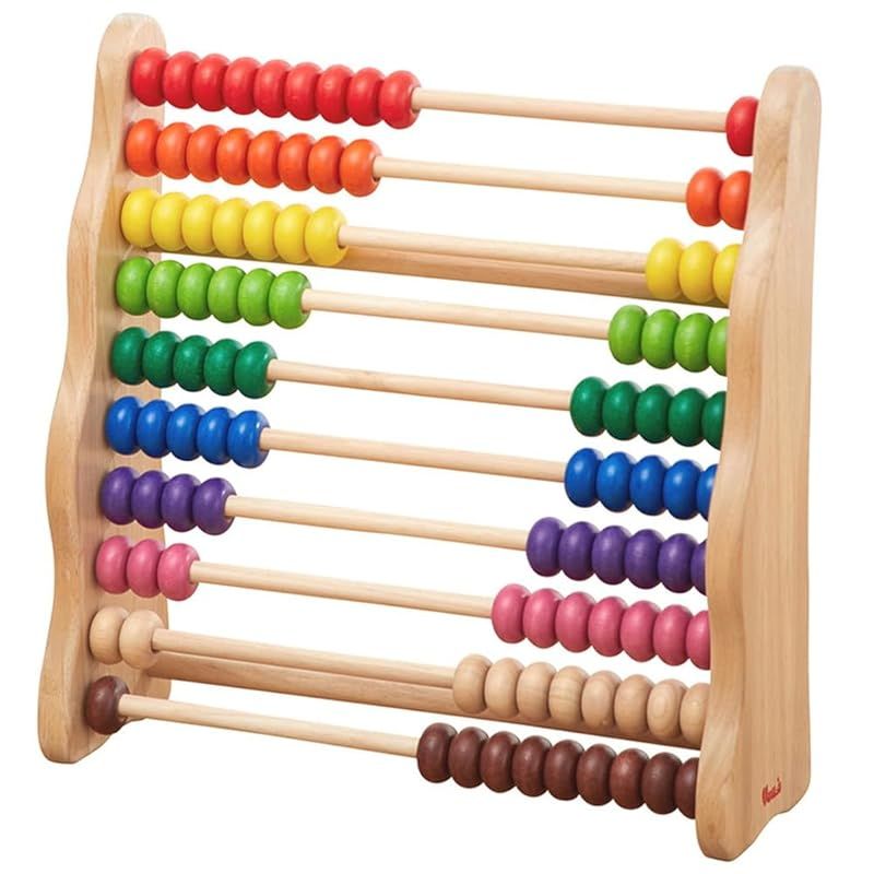 Edut? エデュテ ボイラ レインボーアバカス おもちゃ 知育玩具 100玉そろばん 百玉 算盤 3歳 子供 小学生 男の子 女の子
