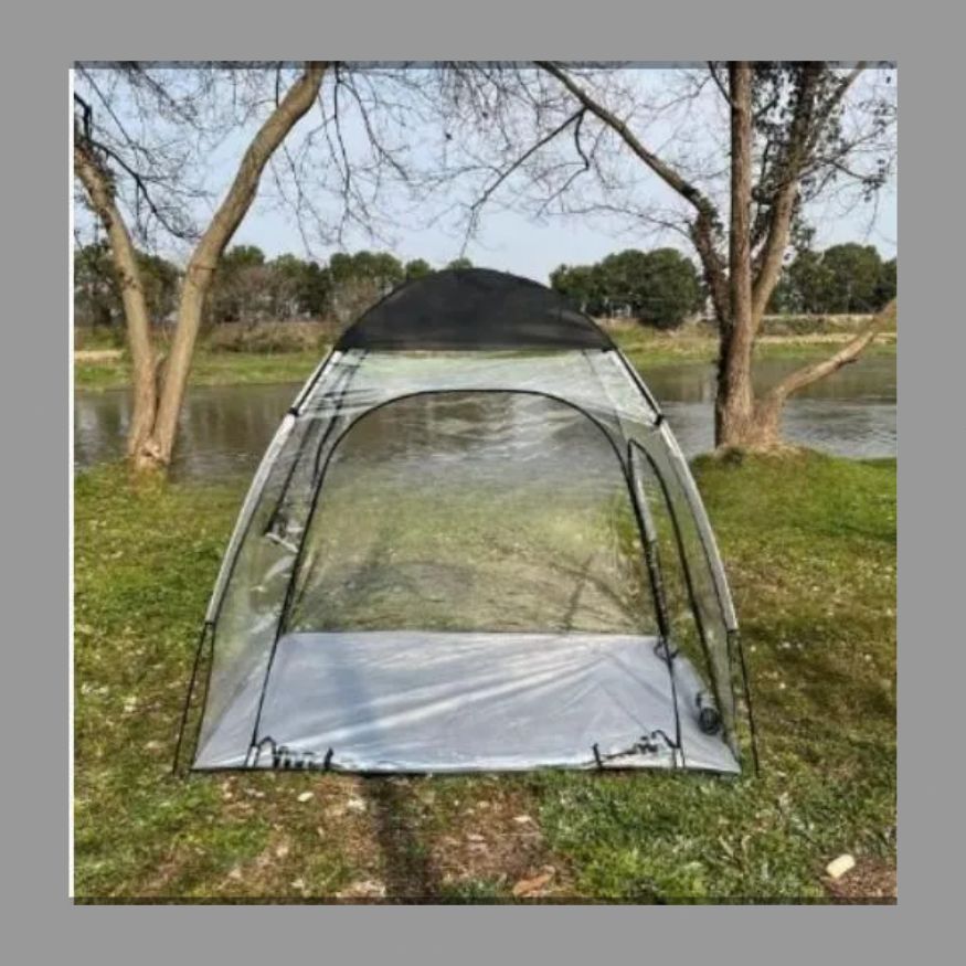 雨風を防ぐ保温透明テント屋外の植物を植える花部屋屋外のキャンプサンルーム観戦テント