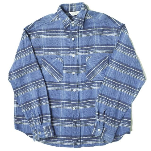 UNUSED 18AW Check nel shirts 3 US1482 - メルカリ