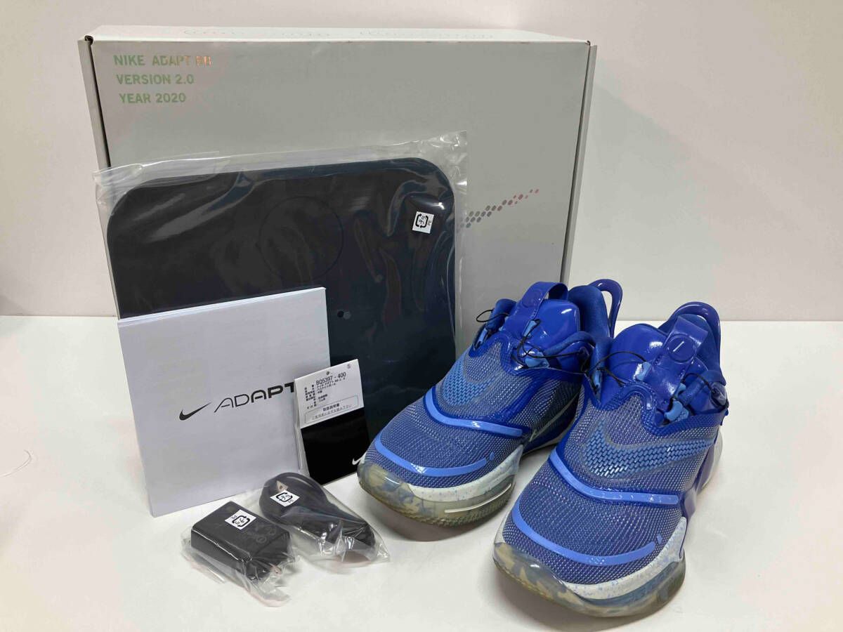 NIKE ナイキ ADAPT BB 2.0 Royal BQ5397-400 スニーカー メンズ 25.0cm 