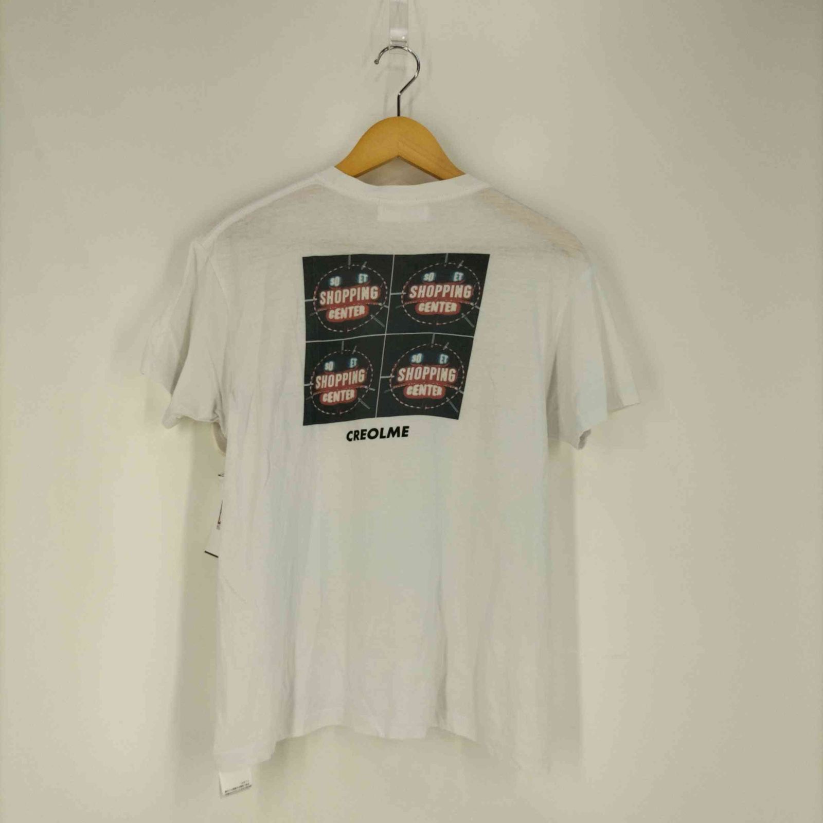 クレオルム CREOLME バックプリントTシャツ レディース FREE - 古着