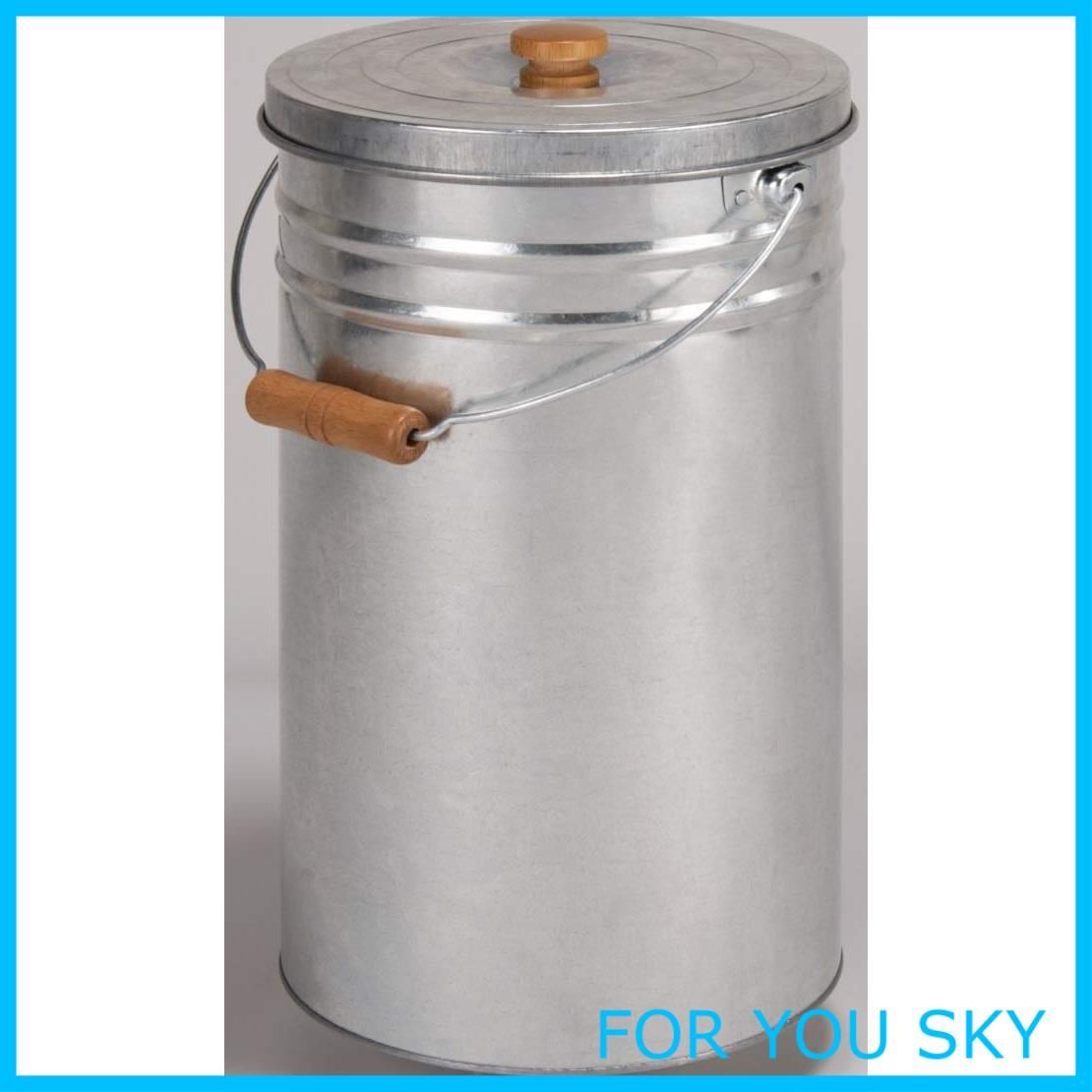 三和金属(Sanwakinzoku) 米びつ シルバー 本体満容量:約40L、お米収納容量:約30kg TMK-30 三和金属 トタン丸型米びつ TMK-20 シルバー 米収納量20kg