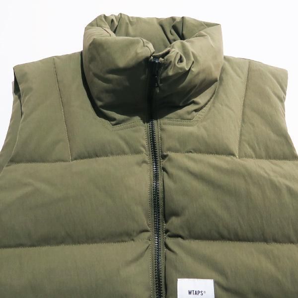 WTAPS ダブルタップス 20AW PEDDLER/VEST/NYCO.TWILL 202BRDT-JKM04 ペドラー ベスト ナイロン コットン  ツイル オリーブドラブ トップス アウター