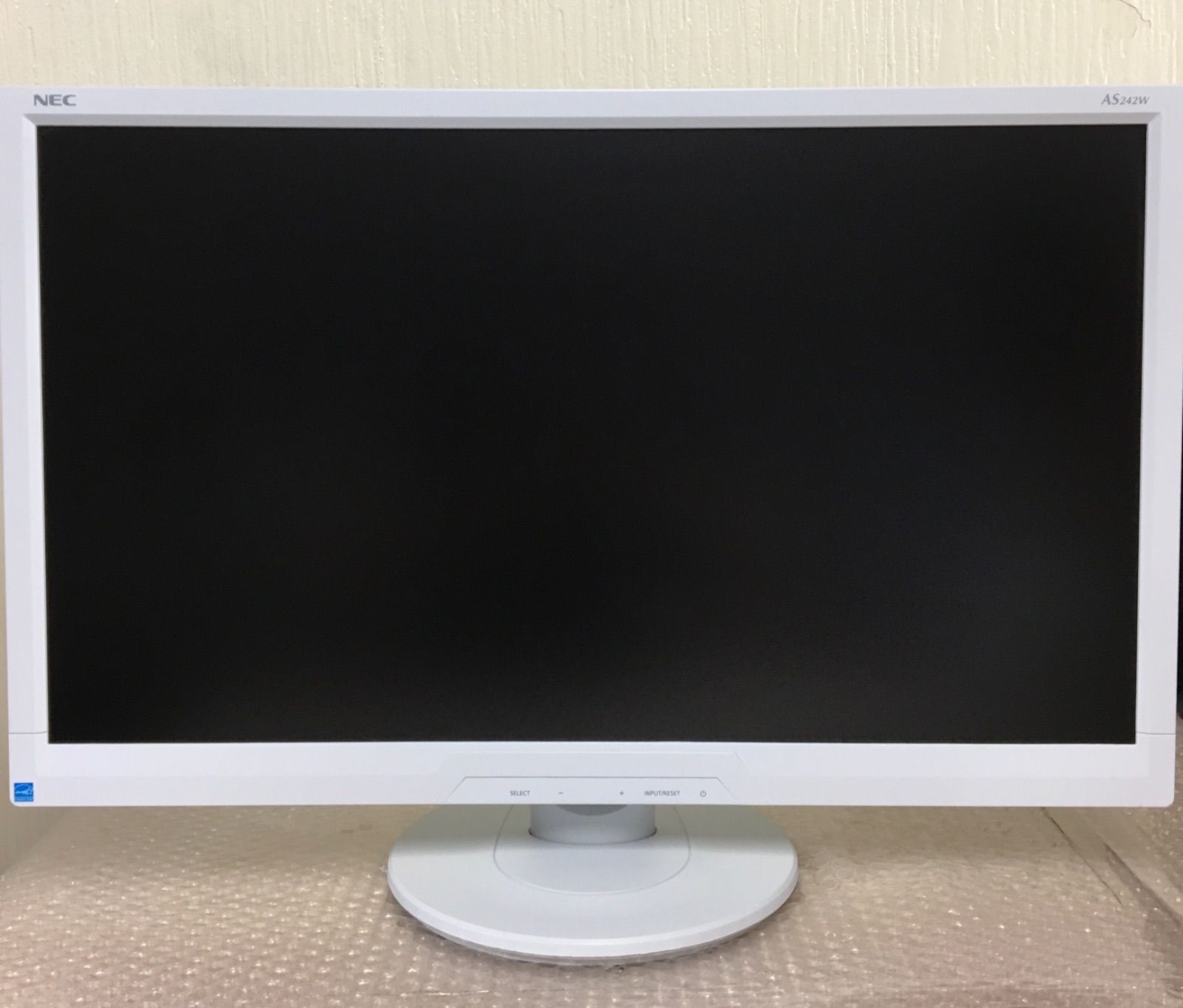 NEC 24型ワイド液晶ディスプレイ(白) LCD-AS242W - メルカリ