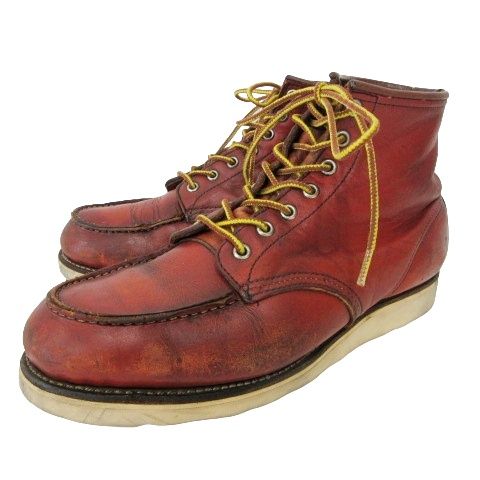 RED WING アイリッシュセッター ワークブーツ 875 半円犬タグ 96年 Yahoo!オークション -「875 半円犬タグ」の落札相場・落札価格