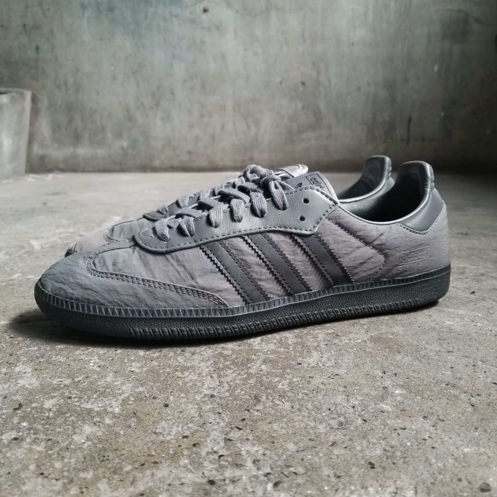 シバサン adidas SAMBA OG GREFIV/CBLACK/CBLACK 27.5㎝ アディダス
