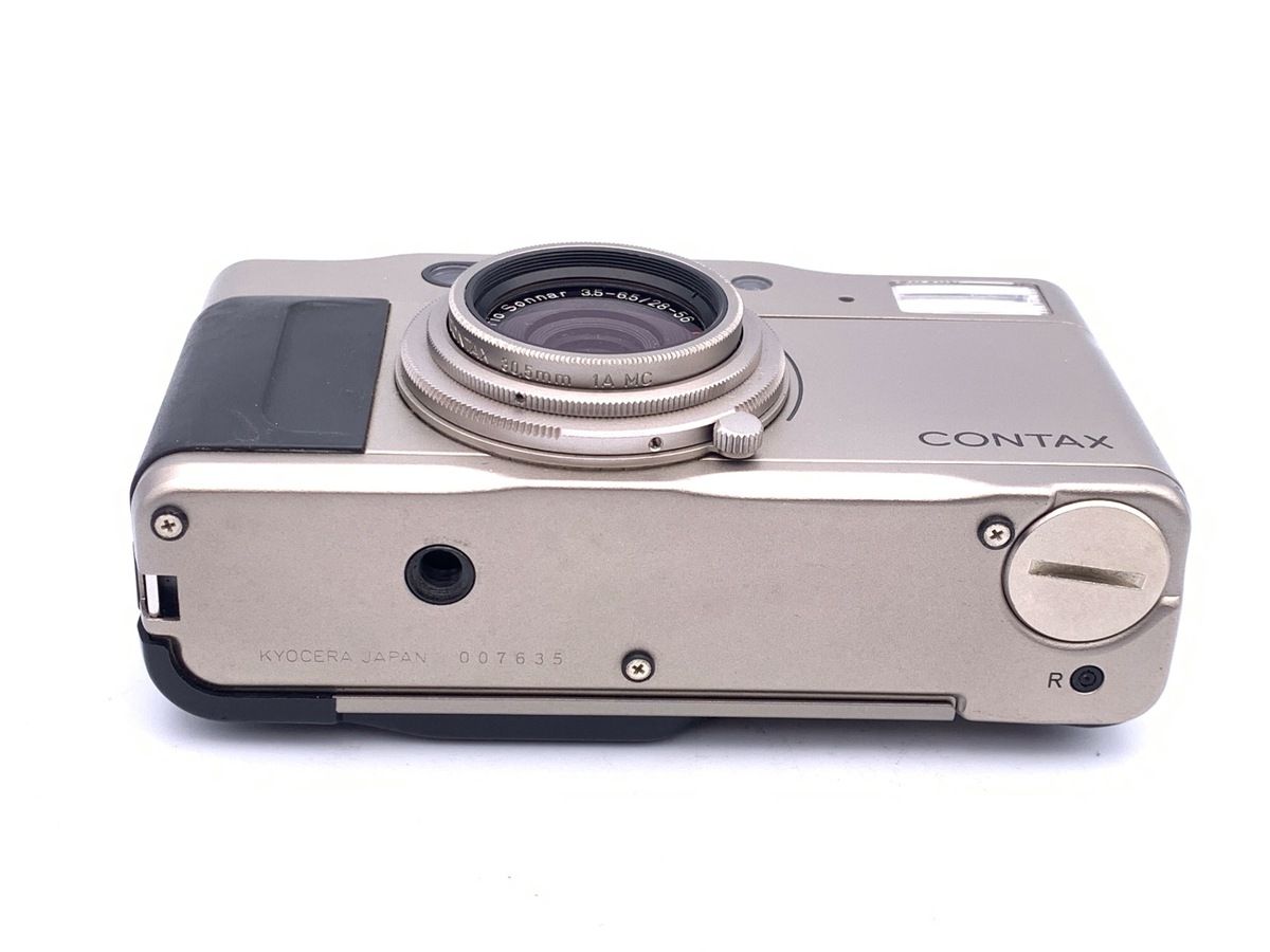  品 コンタックス TVS コンパクトカメラ(フィルム) フィルムカメラ