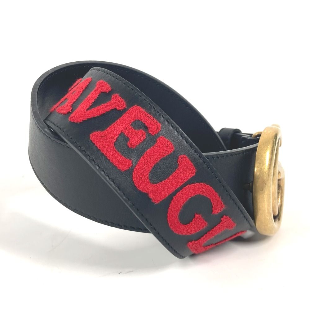 GUCCI グッチ ベルト GG ロゴ 400593 レザー - メルカリ