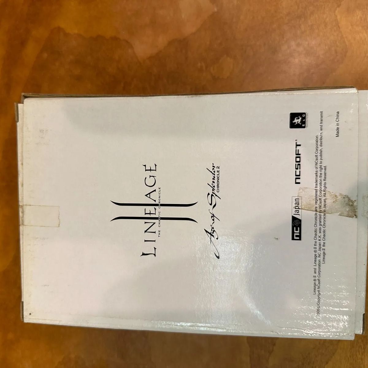 LINEGE リネージュⅡ ヒューマン ファイター 特製フィギュア 中古】LINEAGE リネージュⅡ ヒューマンファイター特製