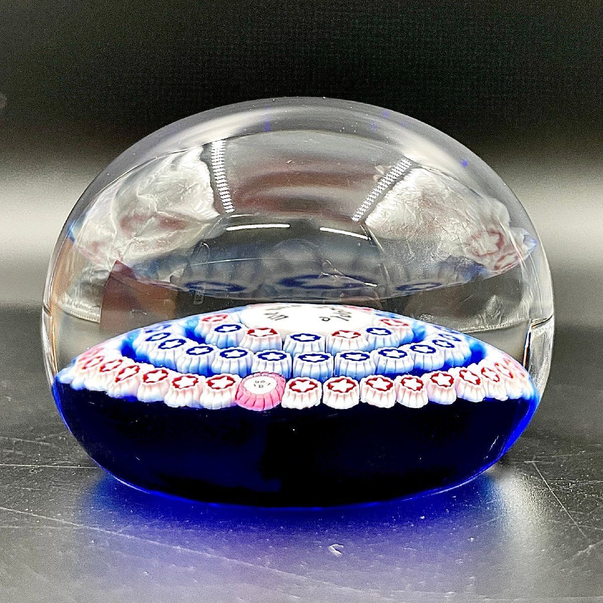 ③バカラ 1987 合衆国憲法制定200年記念 ペーパーウェイト 希少