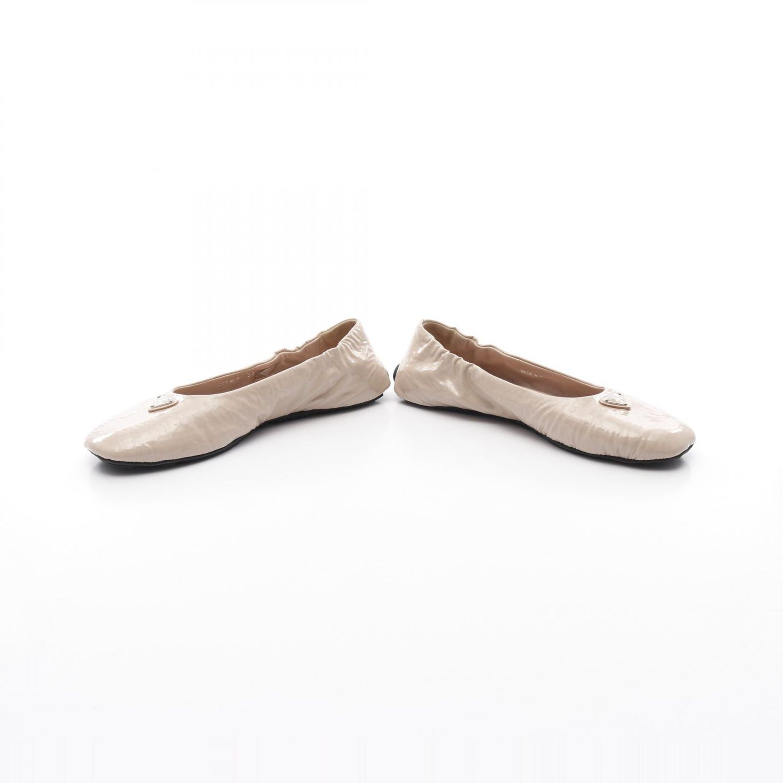 プラダ 1F816M パテントレザー パンプス プラダ PRADA パンプス 1F816M パテントレザー バレリーナ