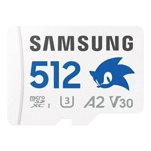 4営業日で発送 SUMSUNG サムスン MBMD512SALC1IT microSDXCカード Sonic the Hedgehog TM PRO Plus 最大転送速度180MB 秒 Nintendo Swi