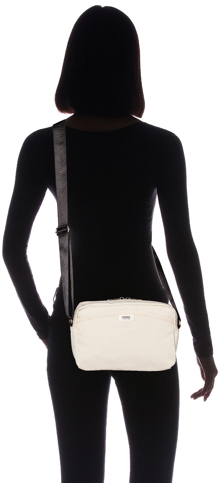 雑貨 オゾック] ショルダーバッグ 斜め掛け 撥水横型ショルダーバッグ
