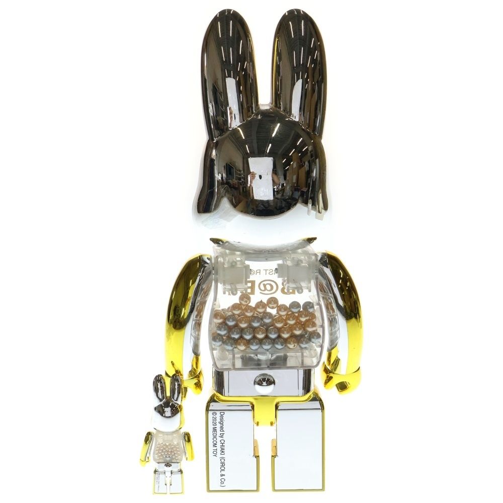 MEDICOM TOY メディコムトイ MY FIRST NY BRICK B BY - 400% GOLD Ver マイファースト ベアブリック フィギュア ゴールド