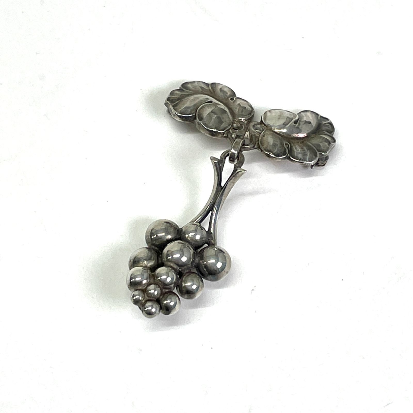 ジョージジェンセン Georg Jensen ブローチ SV925 217A 葡萄