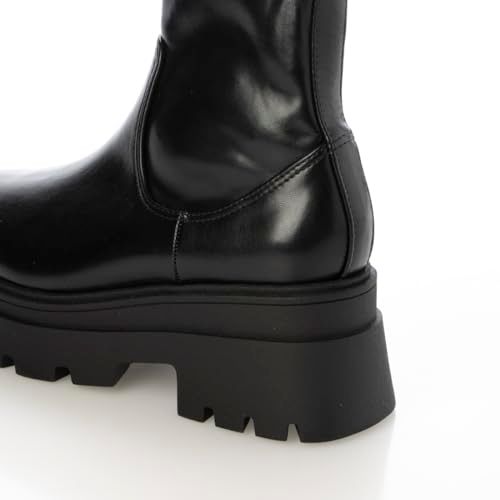 ｿﾌﾄｽﾄﾚｯﾁ厚底ﾌﾞｰﾂ