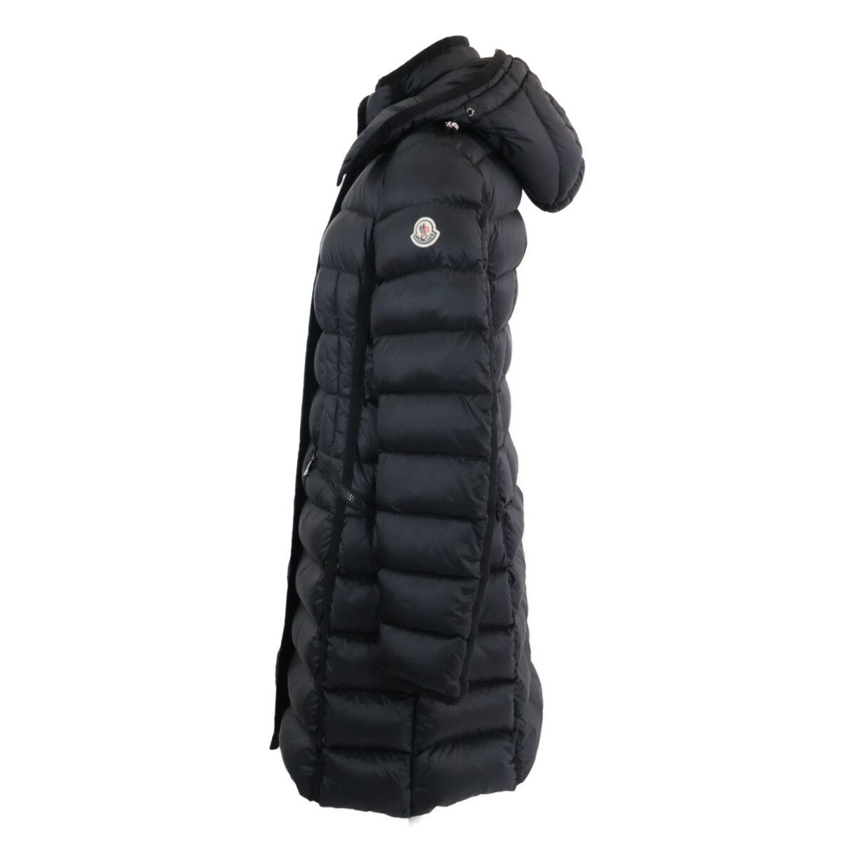 ［美品］モンクレール　ダウンジャケット　ダウンコート　エルミンヌ MONCLER モンクレール HERMINE エルミンヌ レディース ブラック