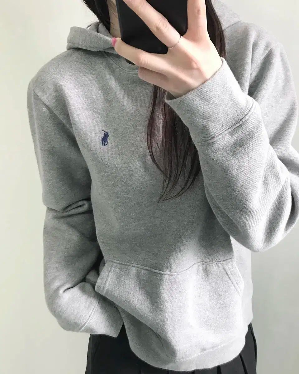 Polo by RalphLauren ポロ ボーイズ グレー フード付きTシャツ