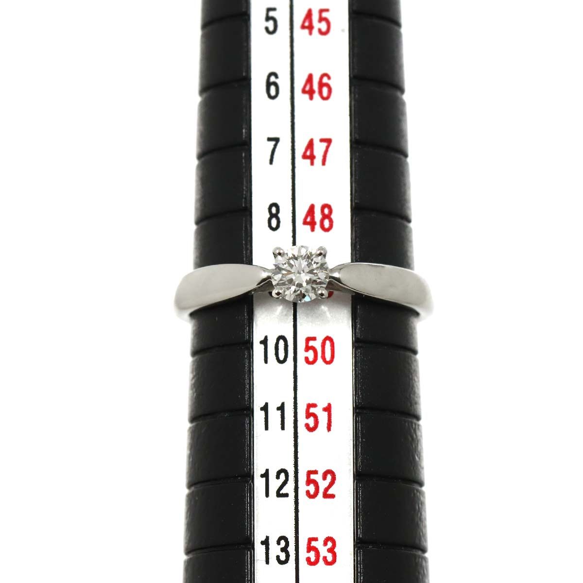 ティファニー 0.3ct 11号 ダイヤ プラチナ ハーモニー リング TV1