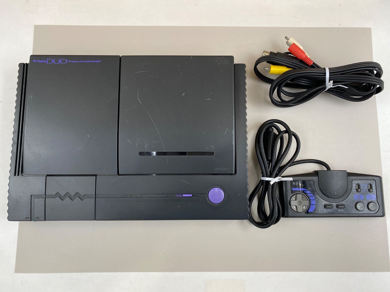 PCエンジン　DUO 本体 コントローラー付き　ジャンク