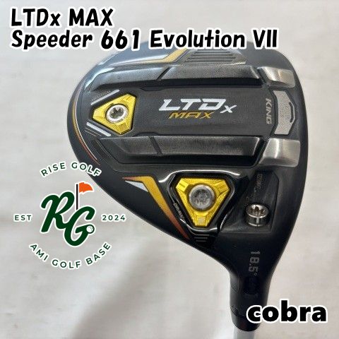 【中古】フェアウェイウッド コブラ LTDx MAXSpeeder 661 Evolution VIIS18.5[1679]