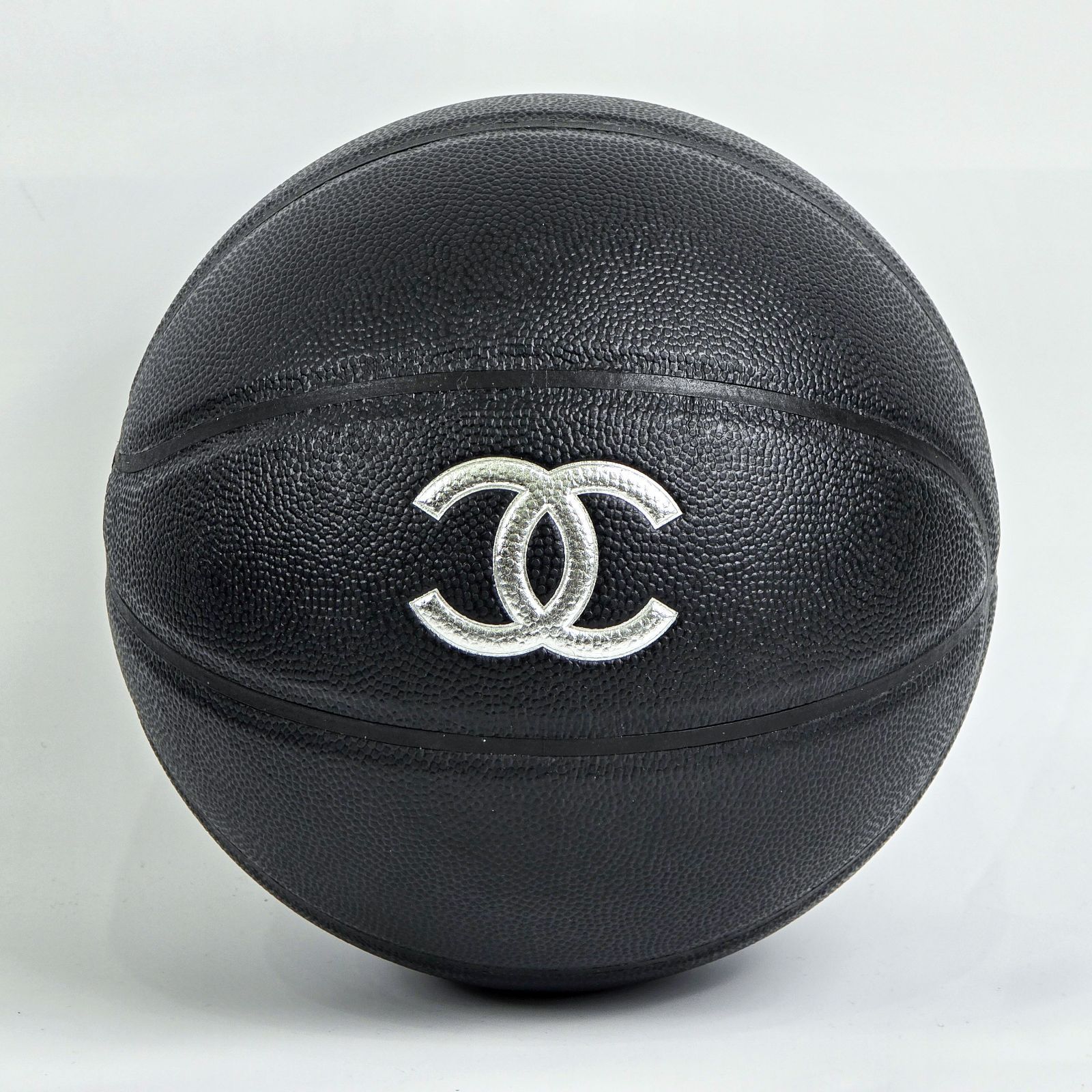 ♥品 CHANEL シャネル バスケットボール 7号球 ハーネス付 ラバー ブラック系 メンズ レディース