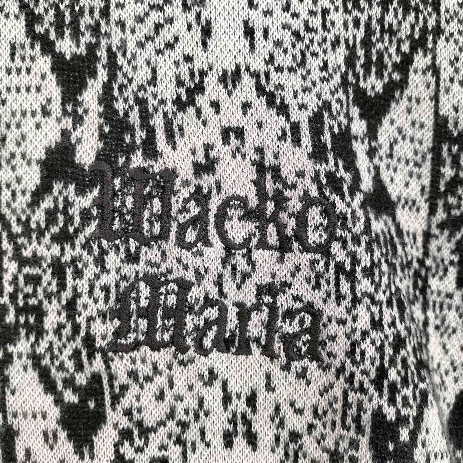 ワコマリア WACKO MARIA 24SS PYTHON KNIT POLO SHIRT シルク混 