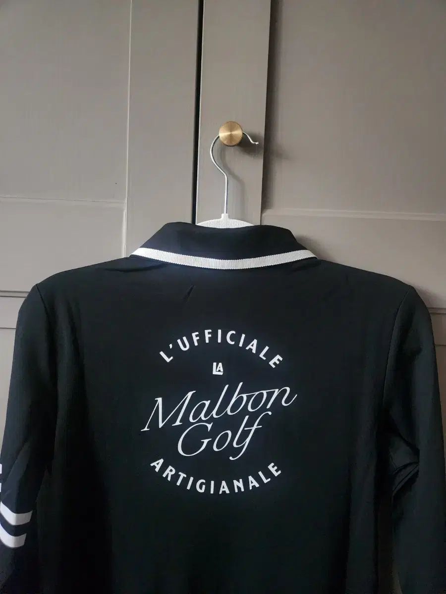 MALBON GOLF マルボンゴルフ ブラック 長袖 ゴルフ レディースTシャツ
