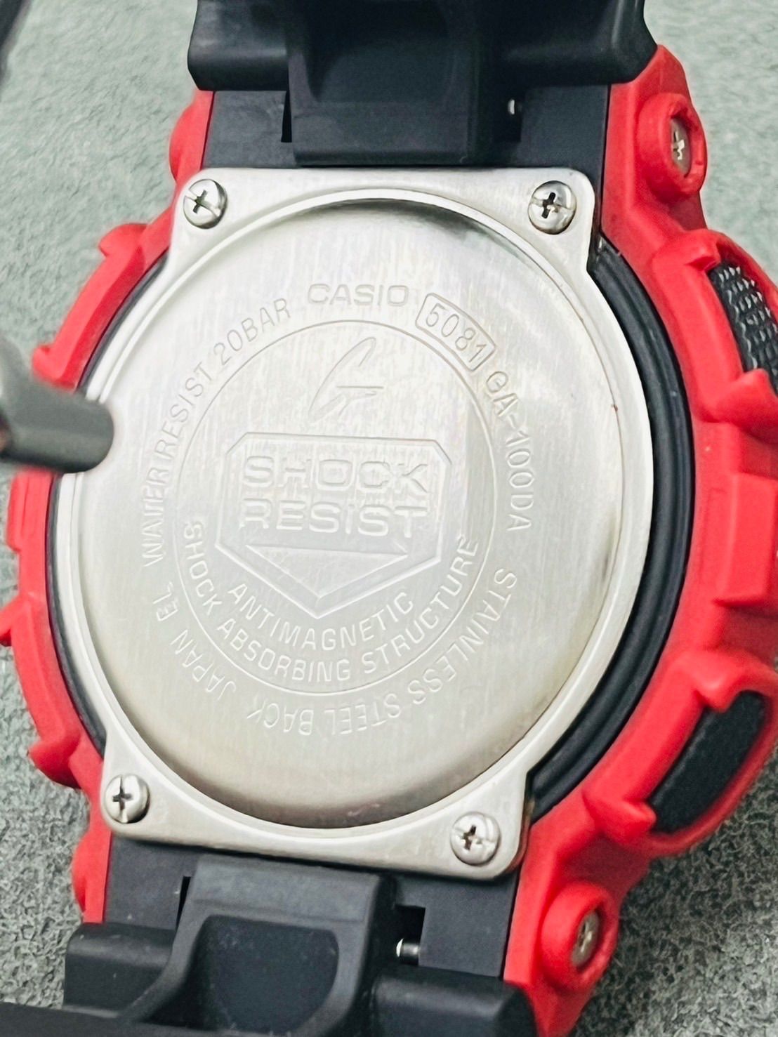 G-SHOCK Gショック BlackEyePatch ブラックアイパッチ 達磨 GA-100DA 