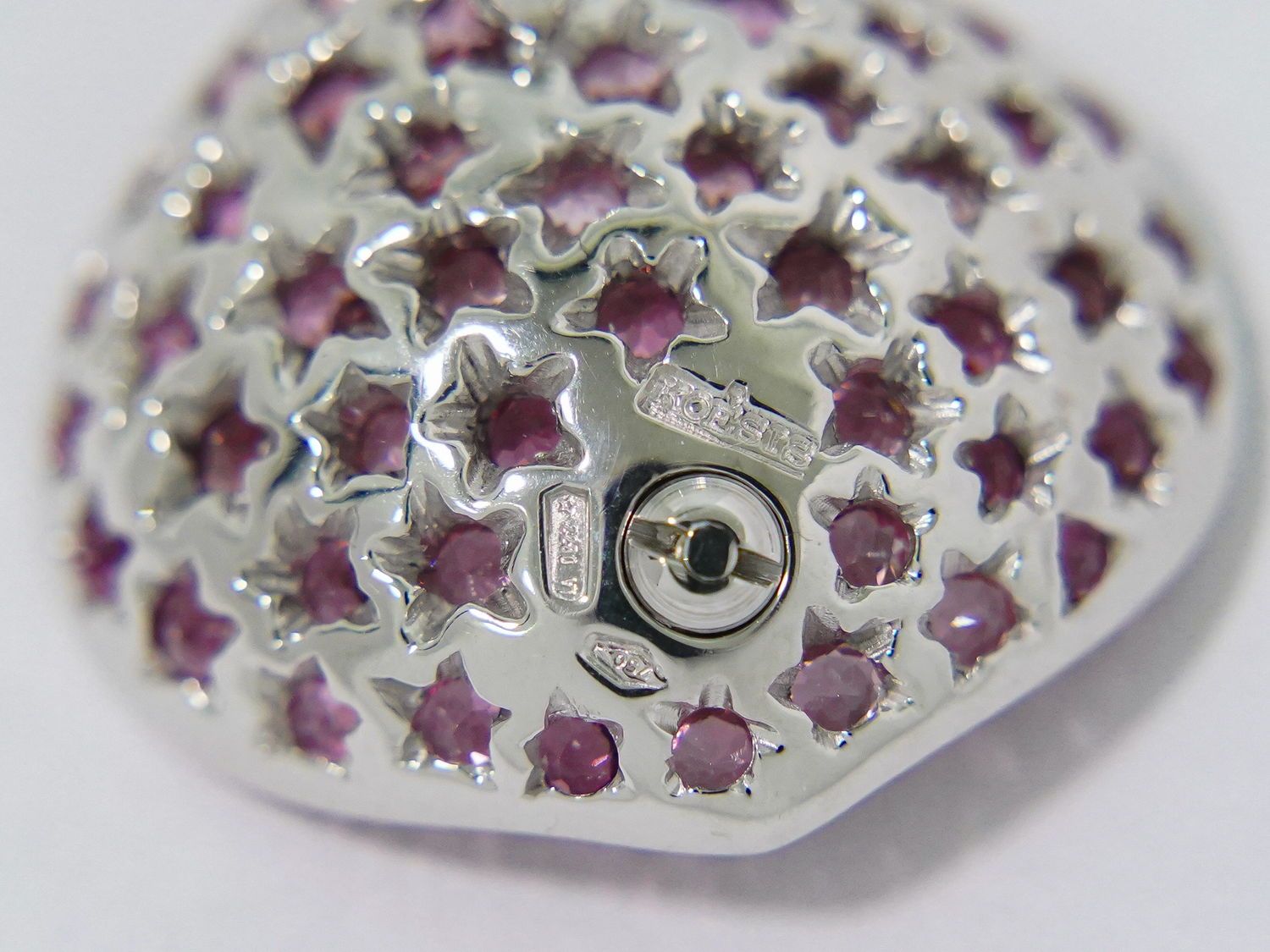 本物 コーセー KOESIS ピンクトルマリン 750 K18 WG ネックレス  