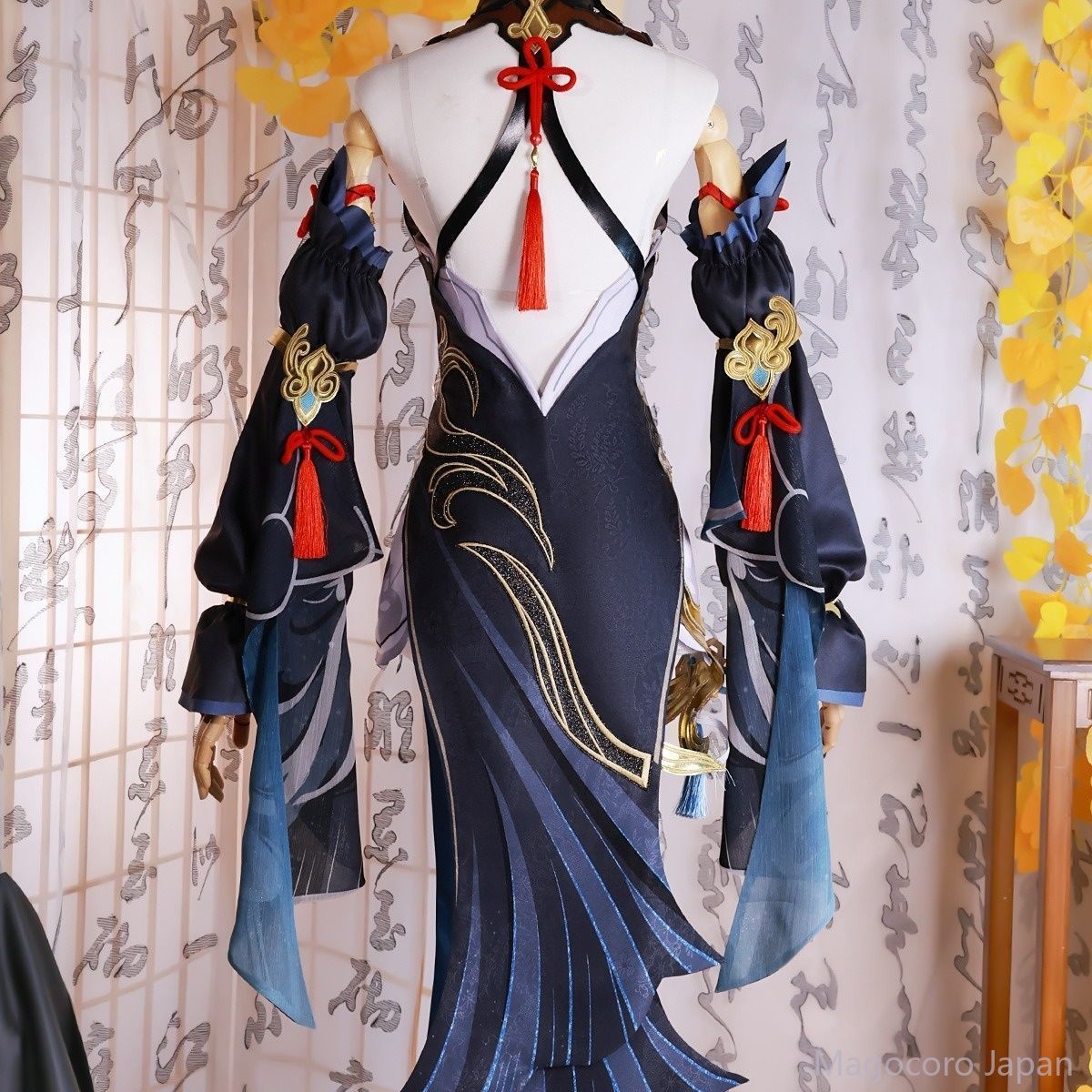 原神コスプレ申鶴海灯節女性用フルセットコスチューム冷たい花の幽露
