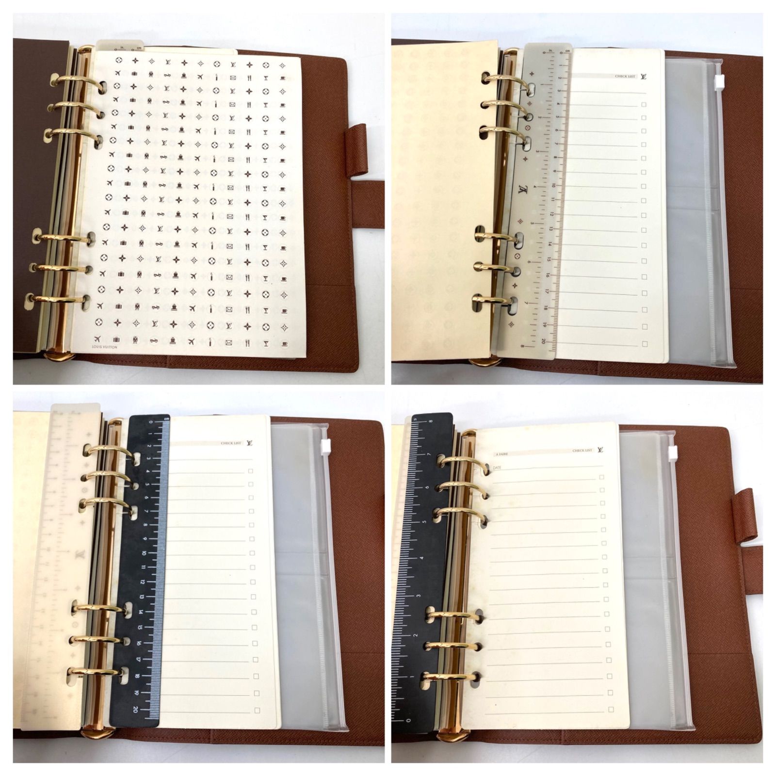 ヴィトンのシステム手帳 勢いでルイヴィトン手帳のミニ6サイズまで手を出しました: 海cafe2