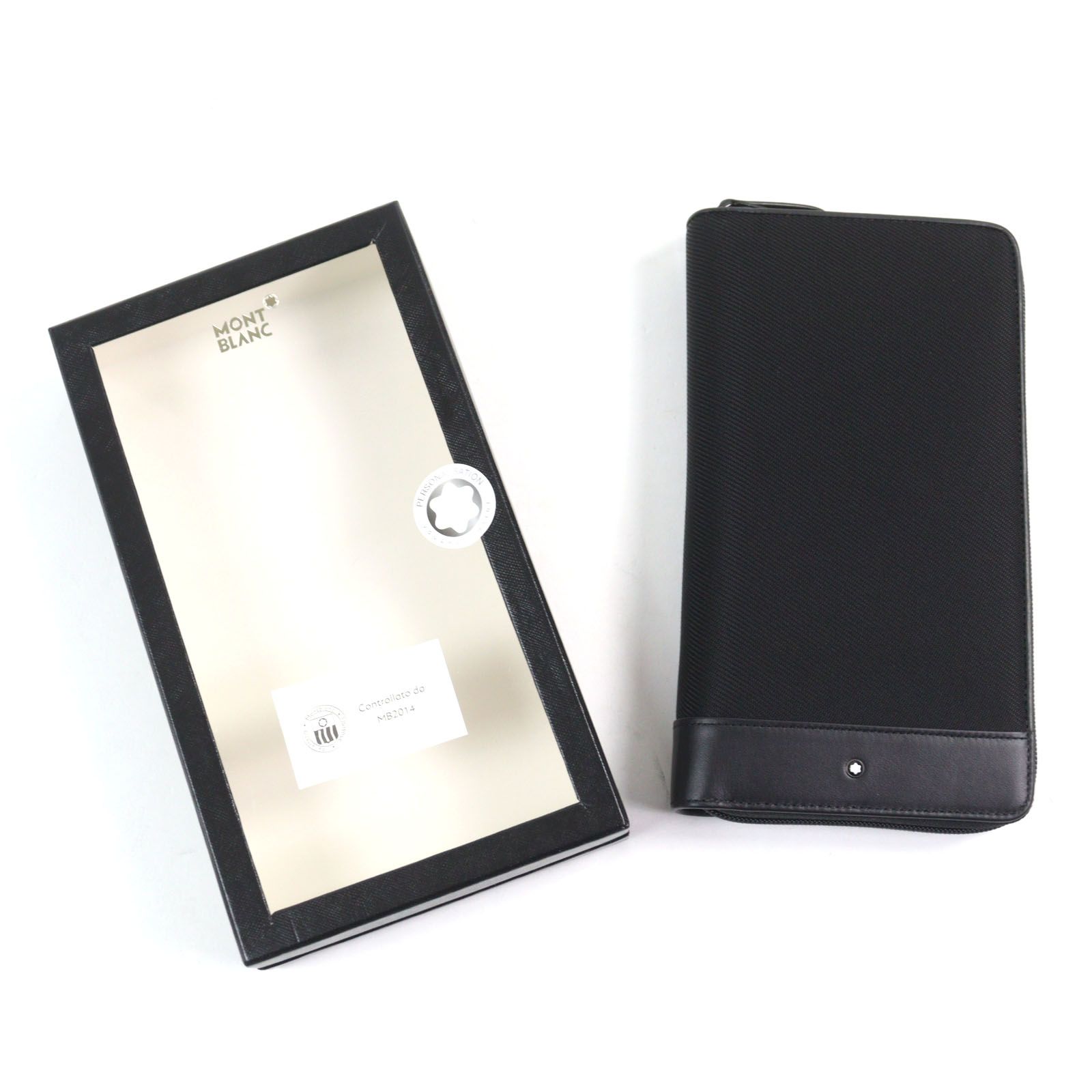 モンブラン 115841 ナイトフライト トラベルウォレット ラウンドジップ 未使用品○MONTBLANC モンブラン 115841 ナイトフライト