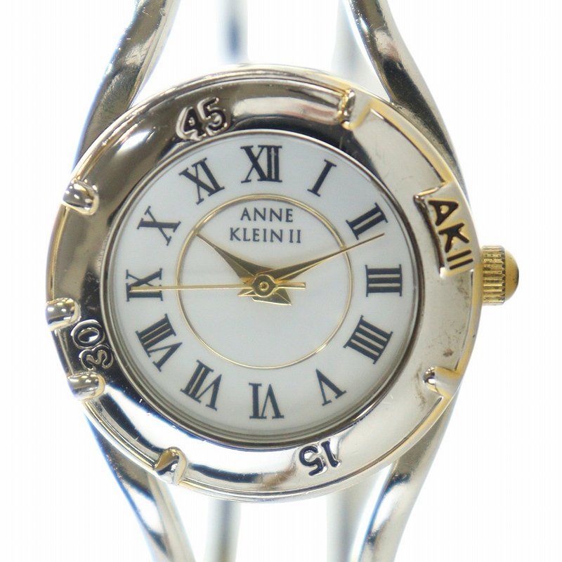 アンクライン ANNE KLEIN II 腕時計 バングルウォッチ チェンジ