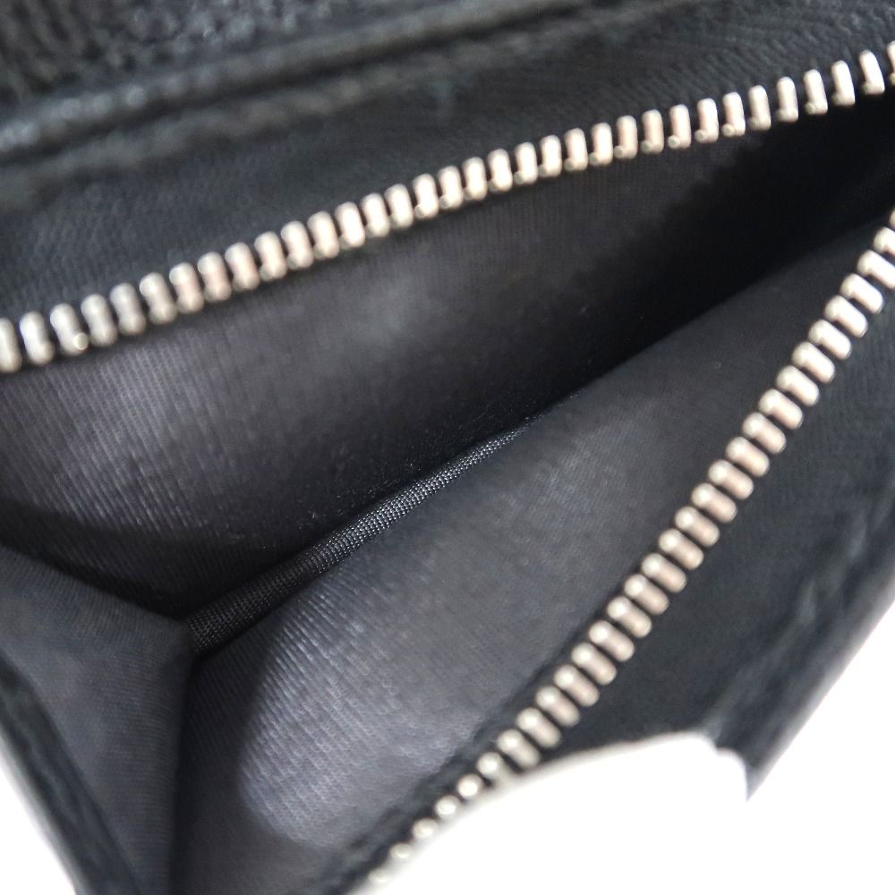 IT325271 ジミーチュウ 二つ折り財布 レザー ブラック スタッズ JIMMY  