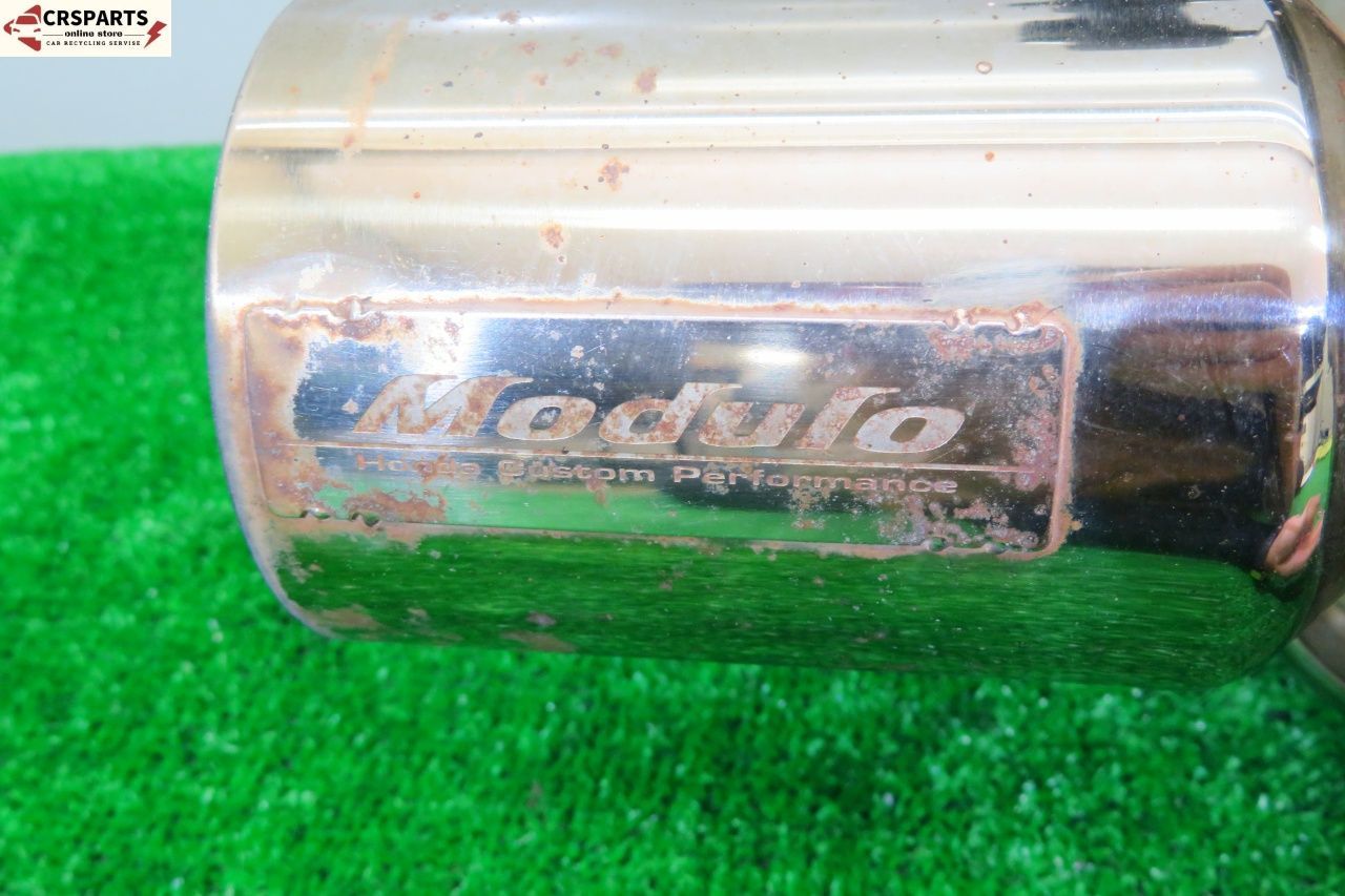 ライフ JB5 JB7 純正OP ホンダアクセス Modulo モデューロ セミステンレス スポーツ マフラー リアピース P07Aターボ 2WD JE1 ゼスト