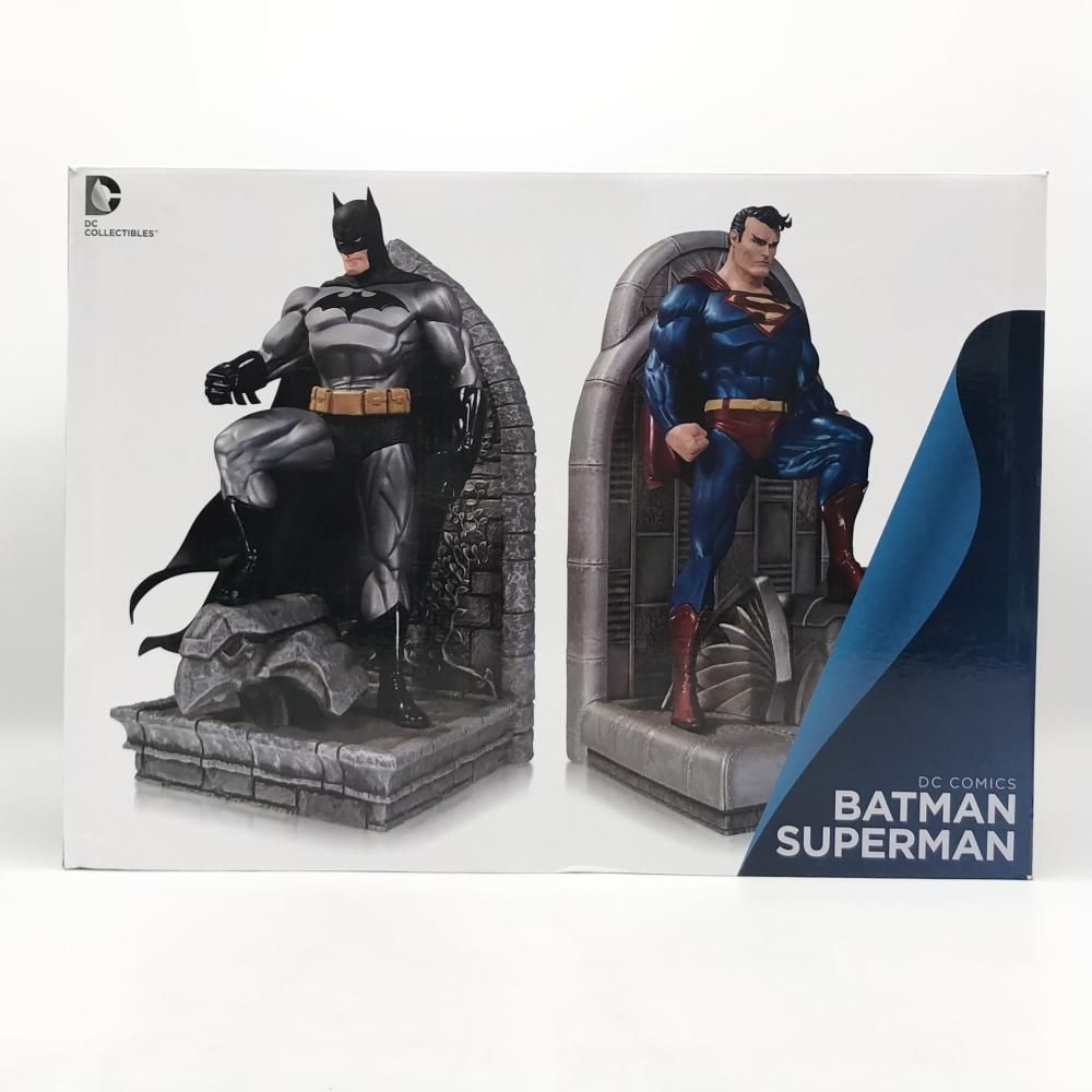 【中古】開封 DCコレクティブルズ DCコミックス スーパーマン&バットマン ブックエンド ジム･リー[17][240017705854] 中古】開封 DCコレクティブルズ DCコミックス スーパーマン