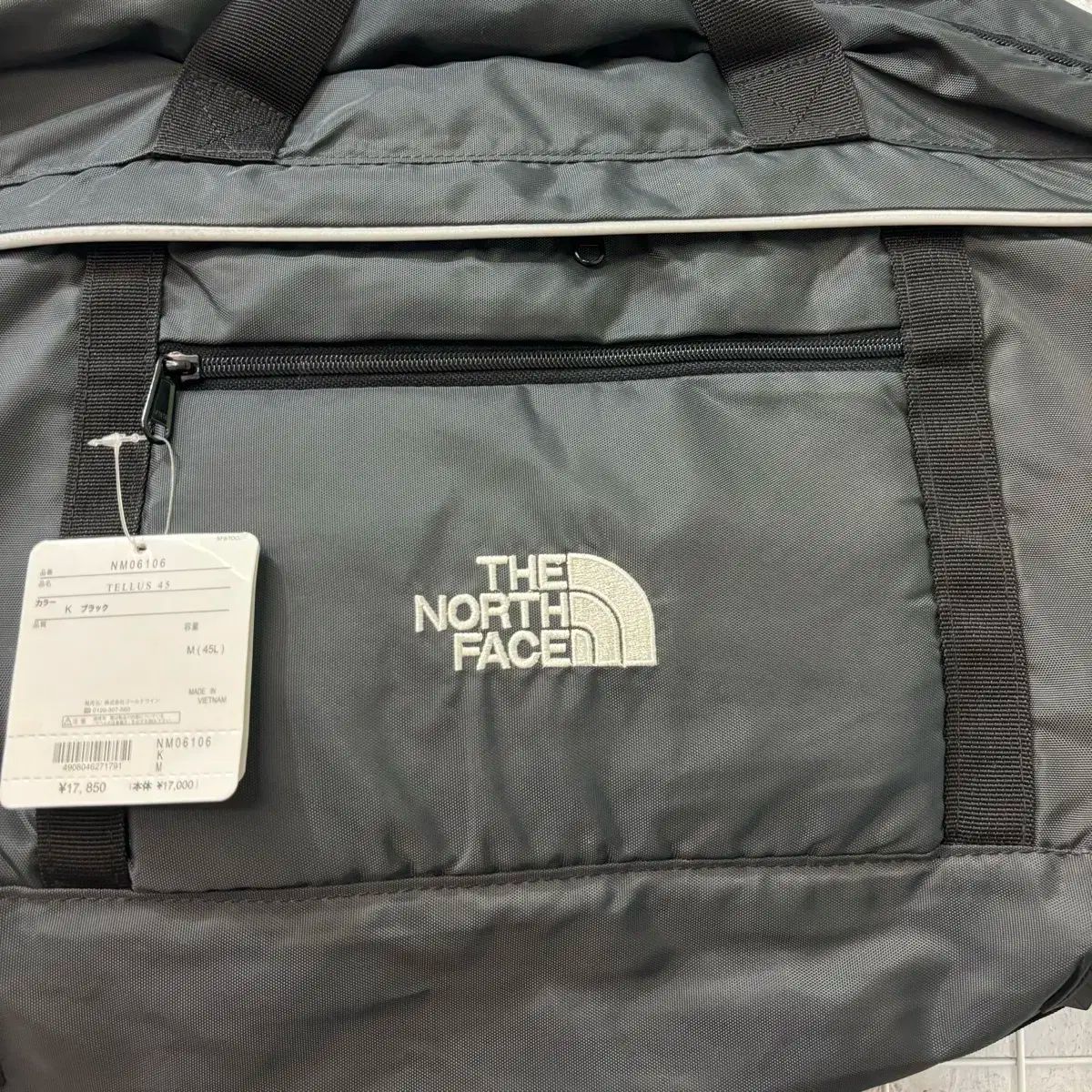 THE NORTH FACE ザ ノース フェイス グレー ボストン クロスバッグ OS