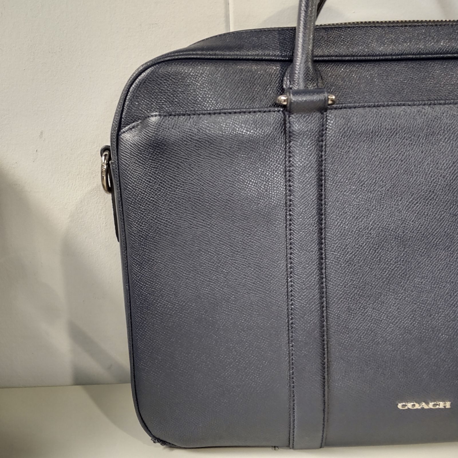 COACH コーチ ペリークロスグレイン ジップトップブリーフ N2 H1761