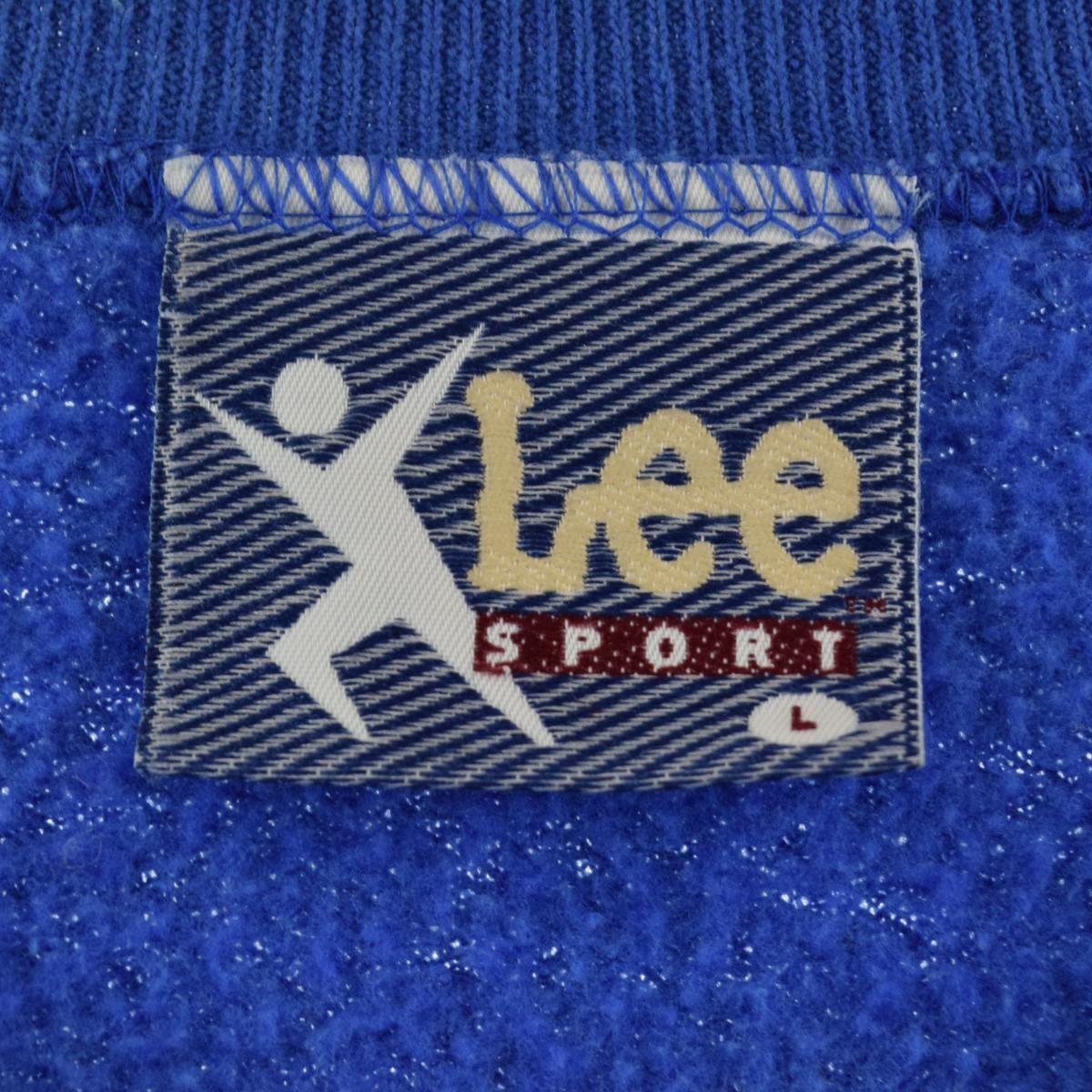 古着 90年代 リー Lee SPORT スウェットシャツ トレーナー USA製 