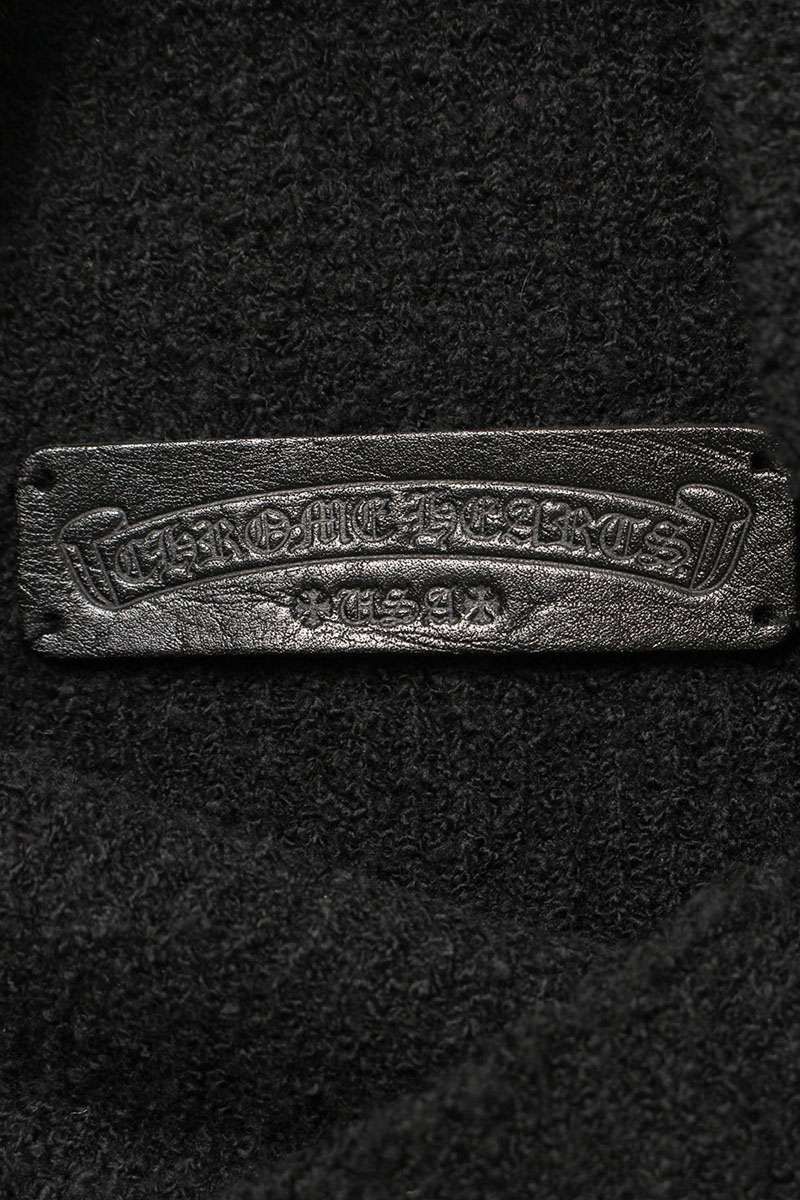 クロムハーツ TAKE THE CANNOLI ハラコクロスパッチハイネックニット  