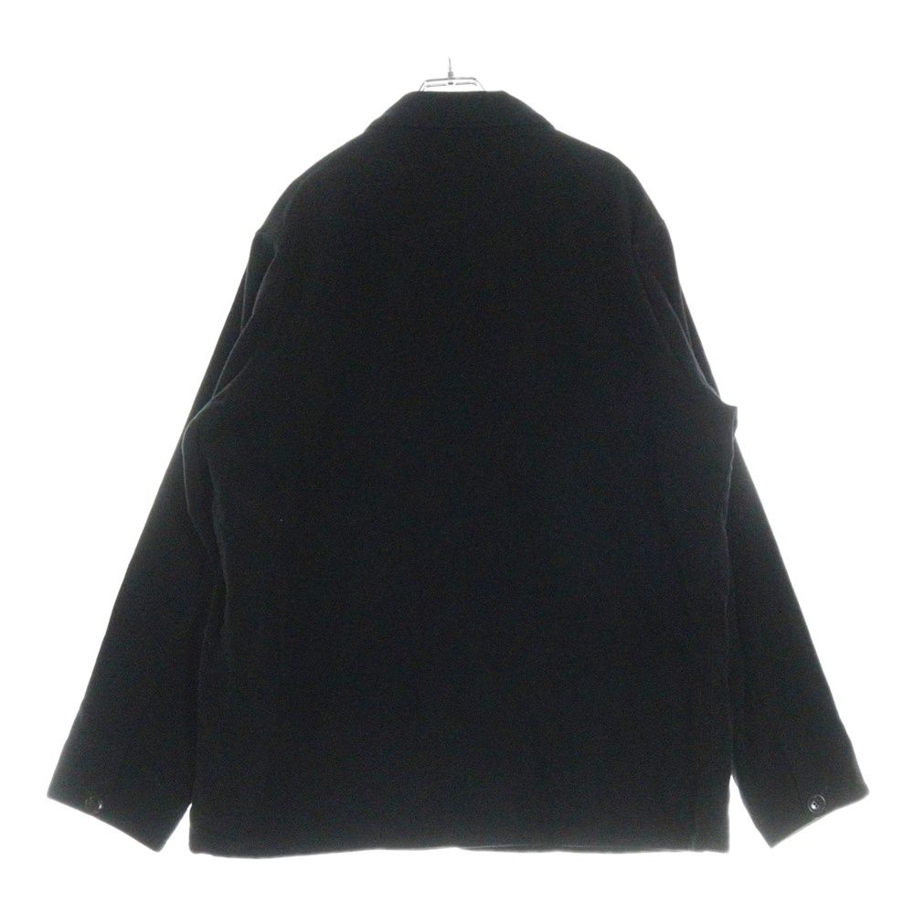 【美品】comoli 21aw モールスキンジャケット　ブラック COMOLI | モールスキンジップショートジャケット（black）- BARD